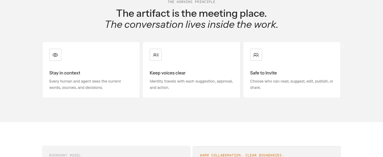 AgentGrid.io feature grid component