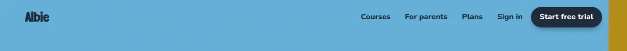 Albie navigation component