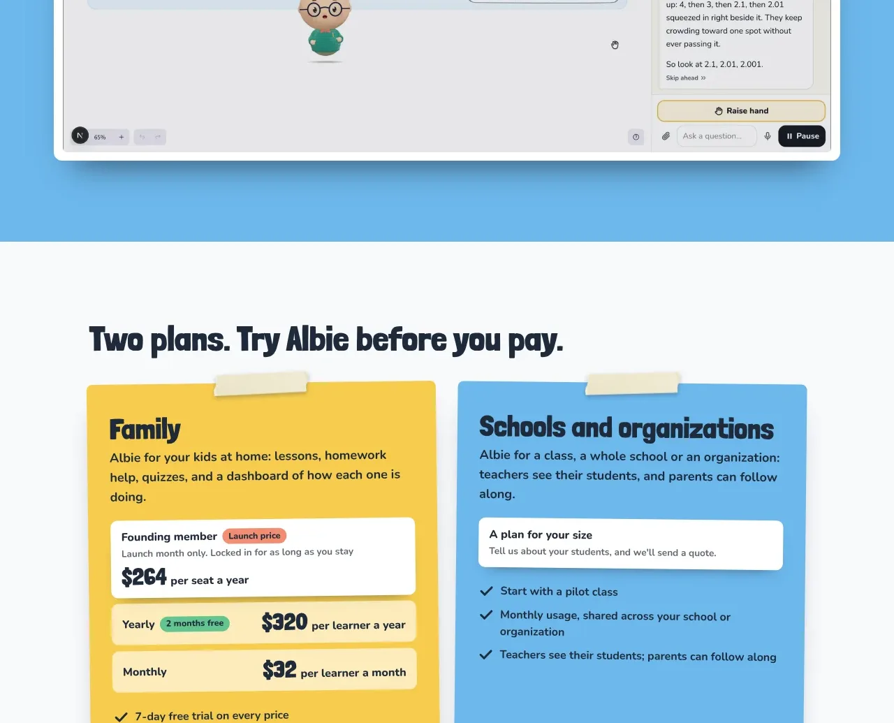Albie gallery component