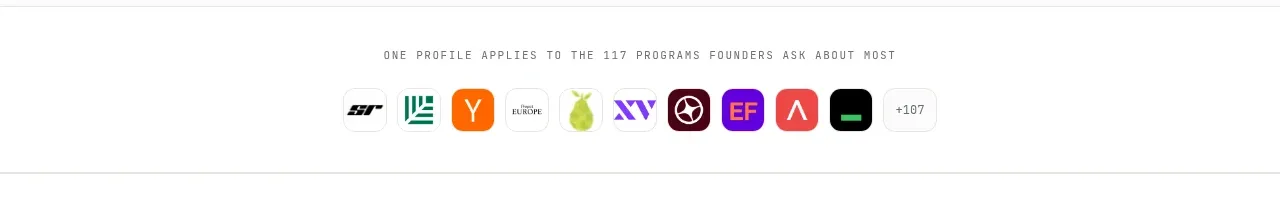 ApplySeed logo cloud component