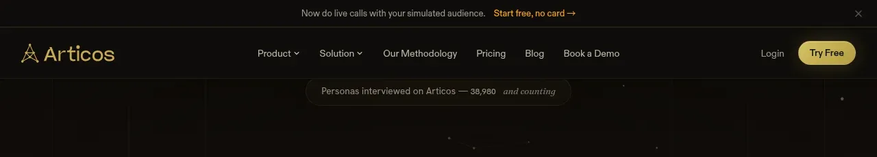 Articos MCP navigation component
