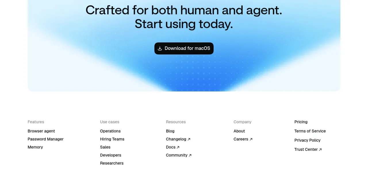 Aside call to action component