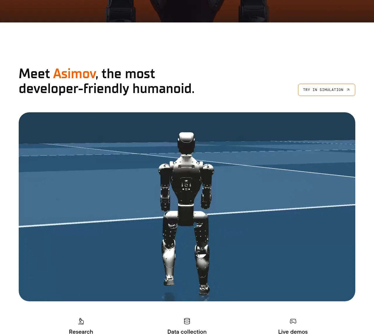 Asimov 1 hero component