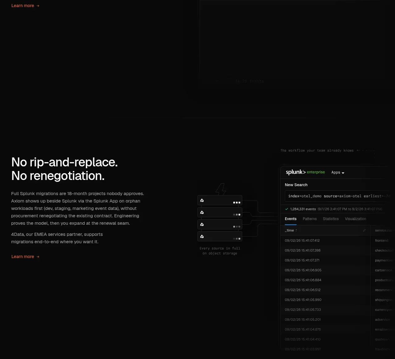 Axiom feature grid component
