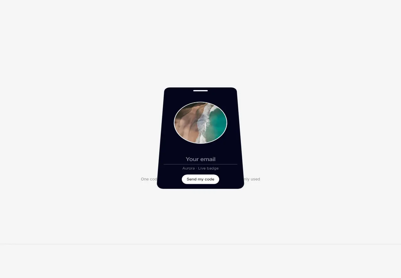 Badgey gallery component