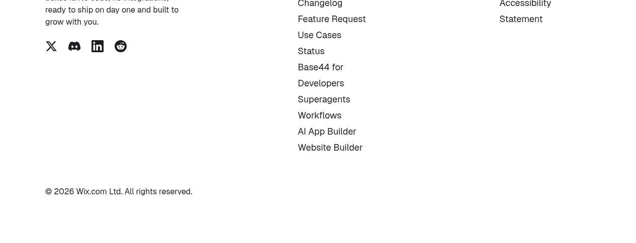 Base Code footer component