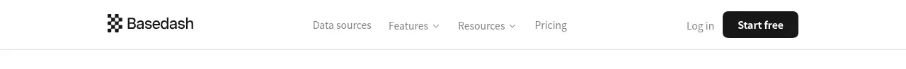 Basedash View-only members navigation component