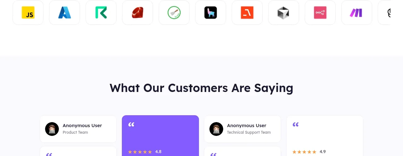 bestproxy.com logo cloud component