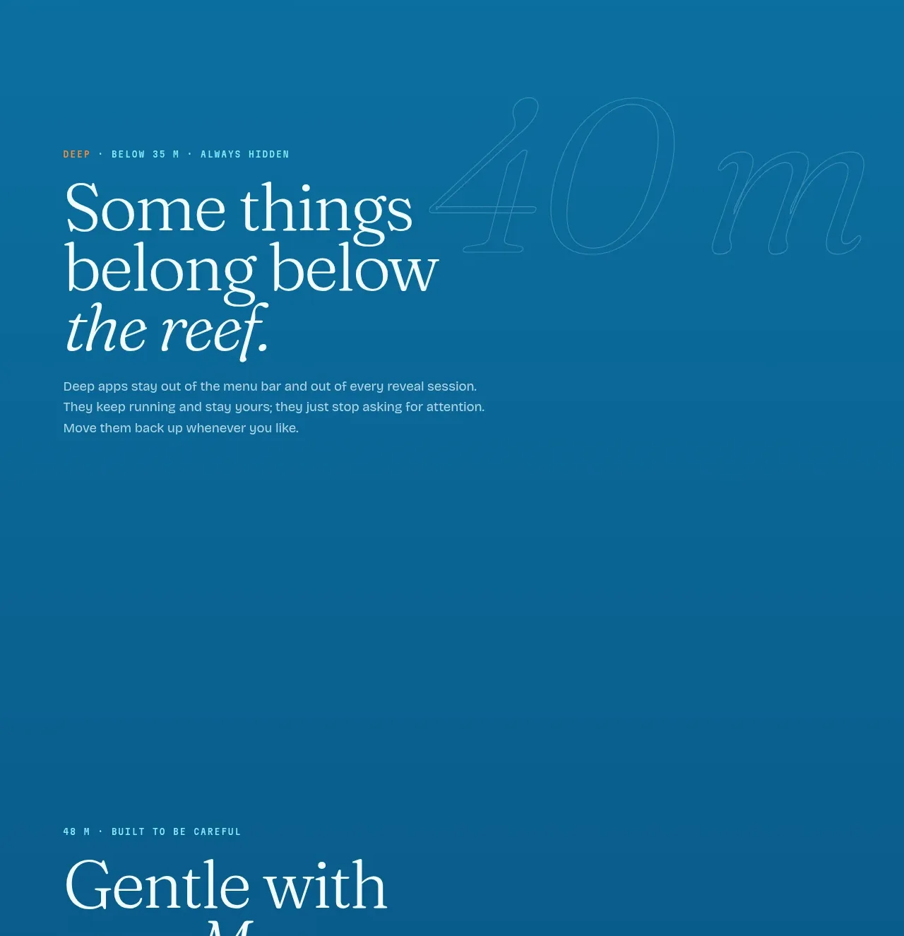 Blenny feature grid component