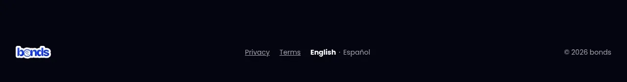 bonds footer component