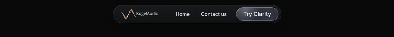 Clarity navigation component