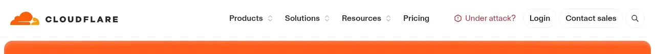 cloudflare.com navigation component