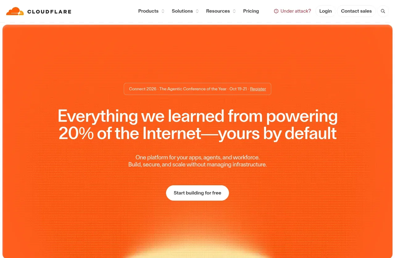 cloudflare.com hero component