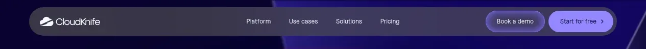 CloudKnife navigation component