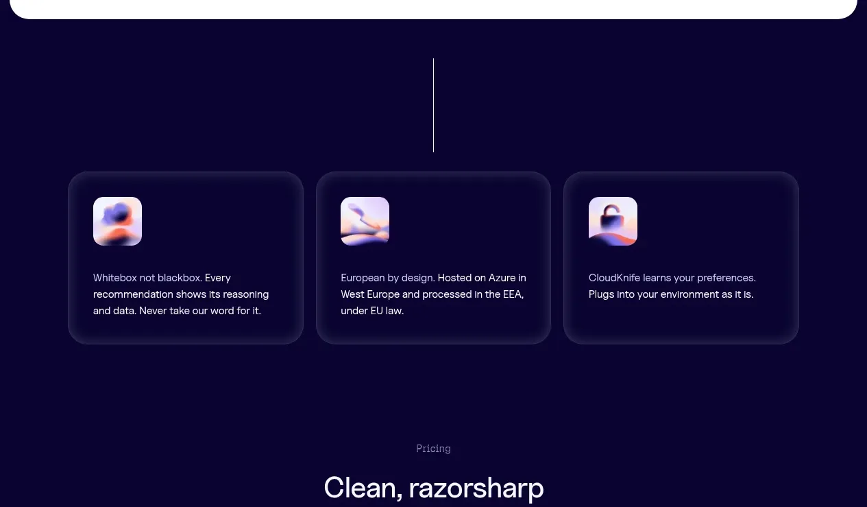 CloudKnife chart component