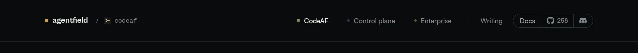 CodeAF navigation component