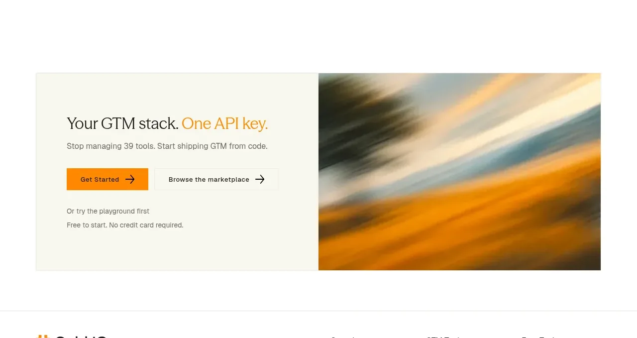 ColdIQ x Slack call to action component