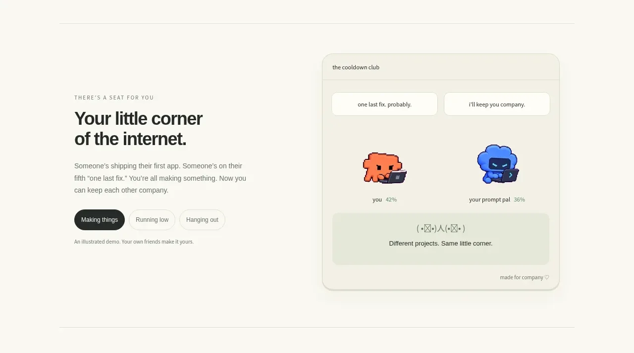 Die With Me feature grid component