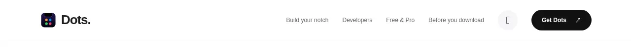 Dots navigation component