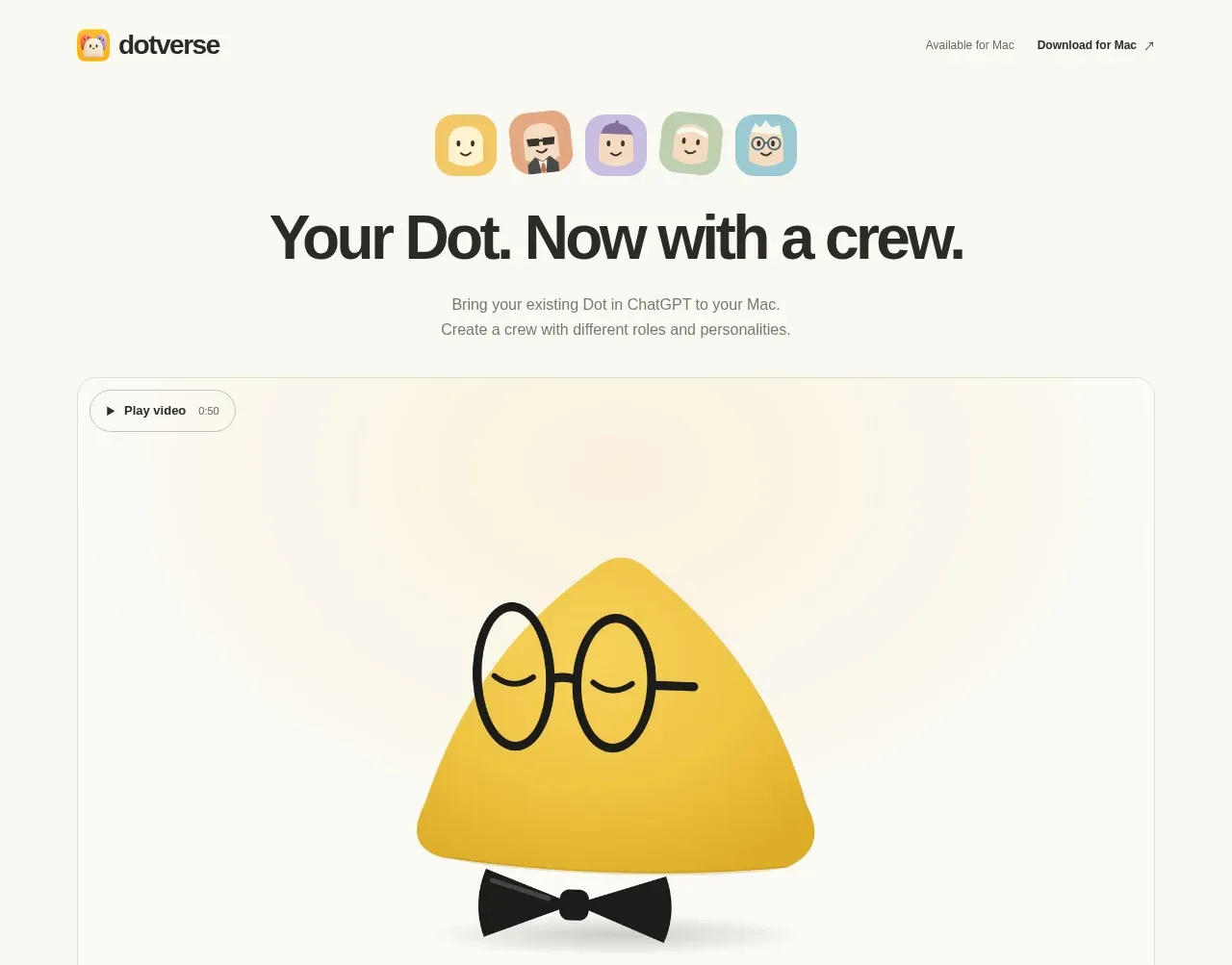 Dotverse hero component