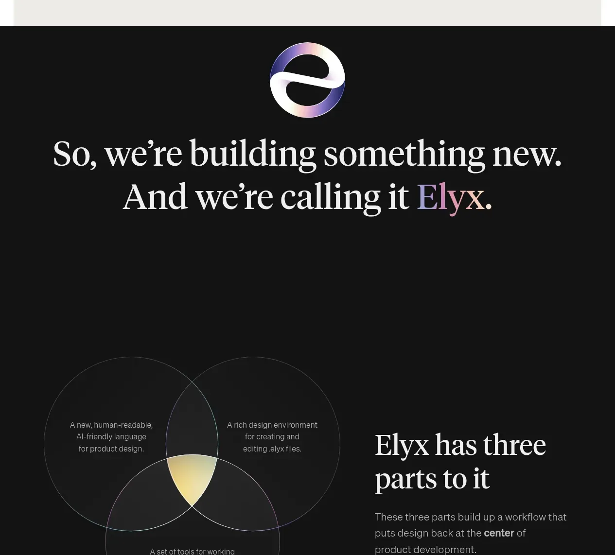 elyx.design hero component