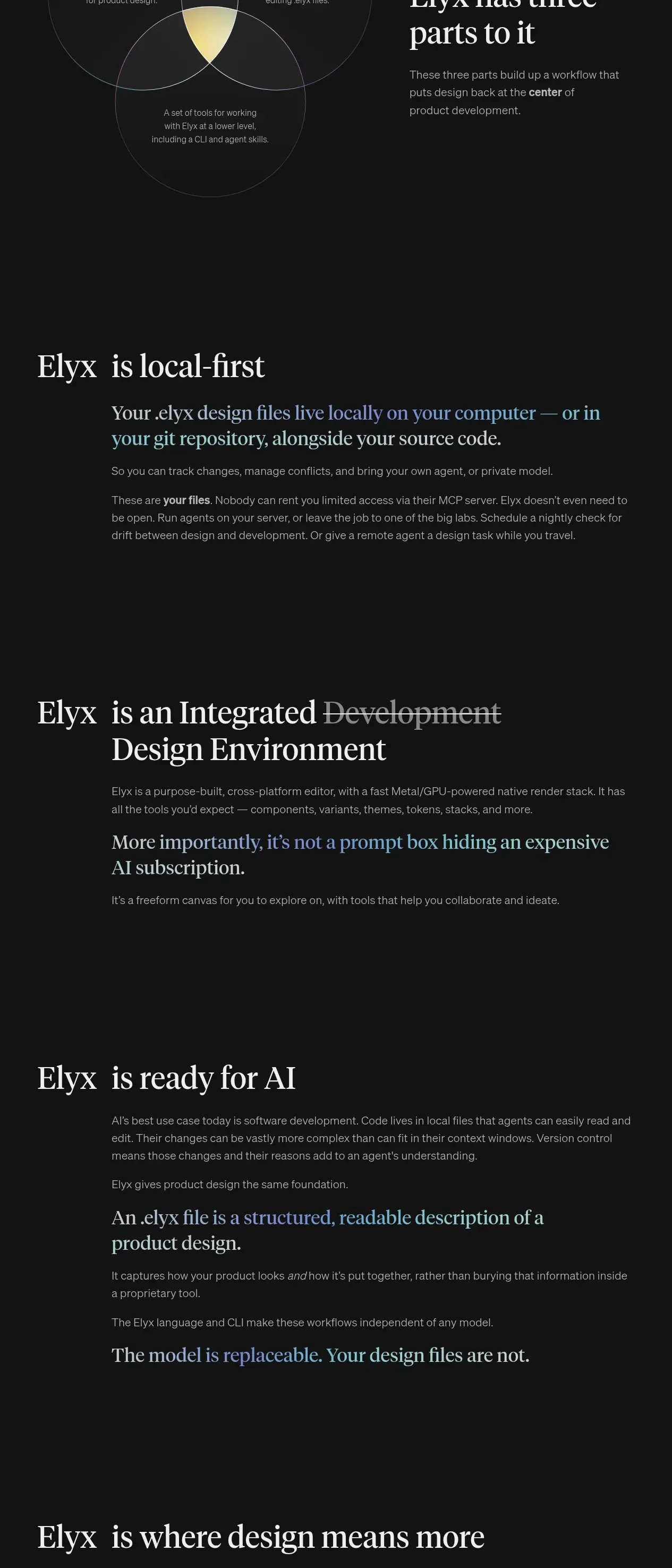 elyx.design feature grid component