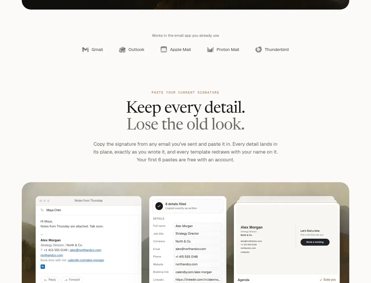 esigna feature grid component