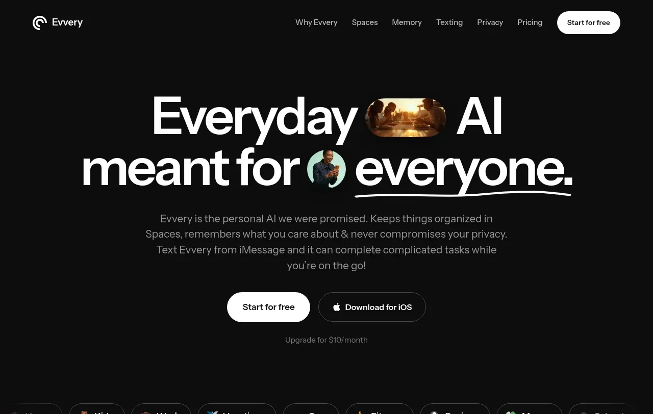 Evvery hero component