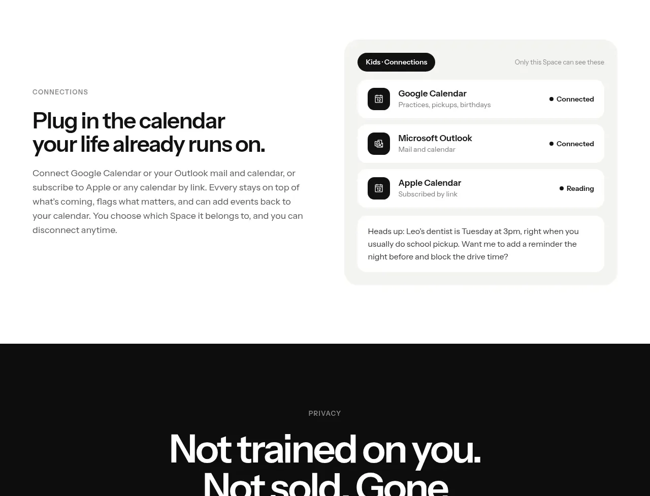Evvery feature grid component