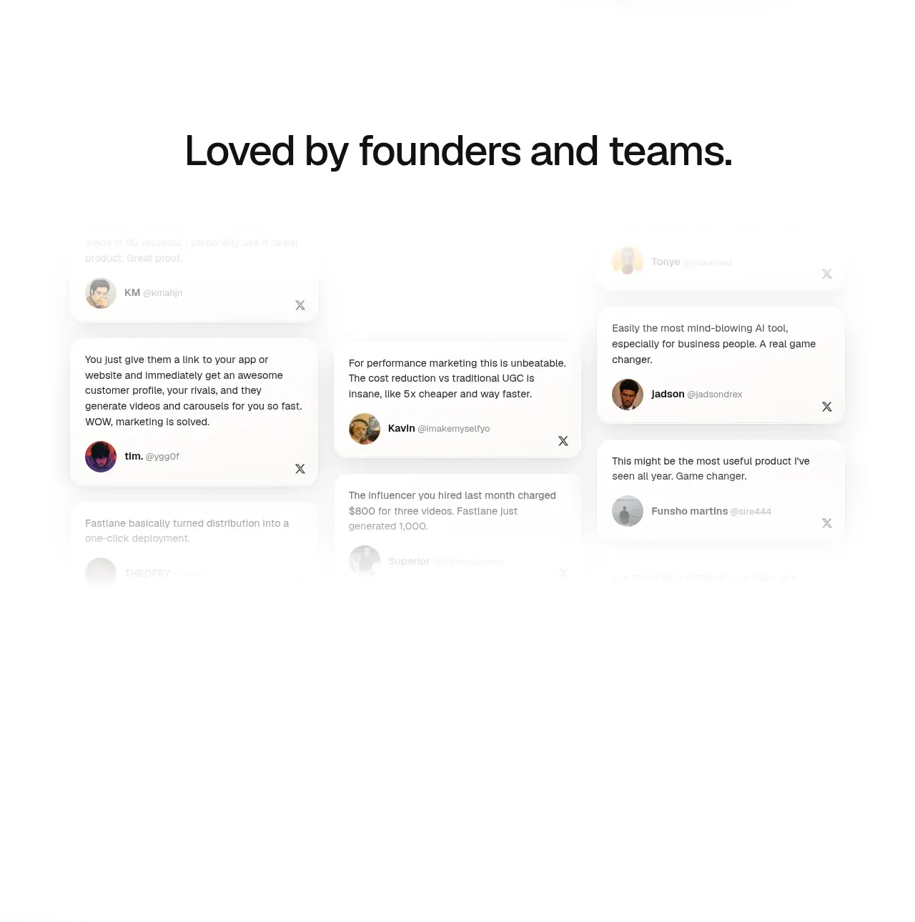 Fastlane 2.0 hero component