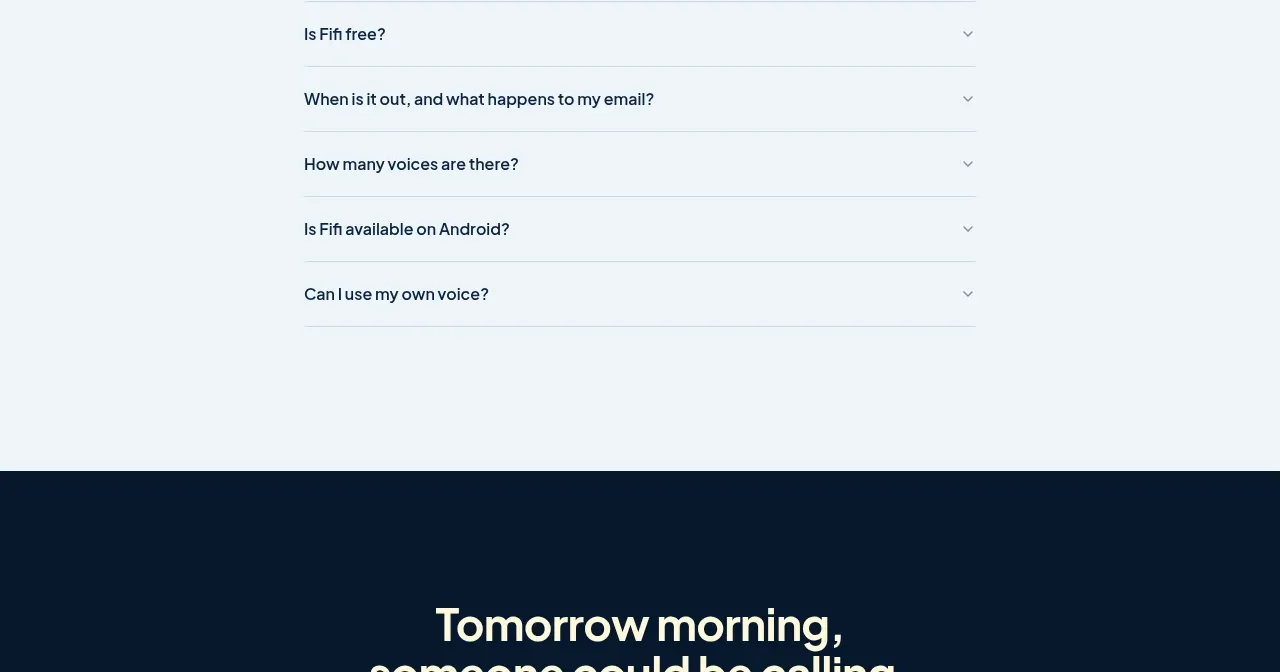 Fifi faq component