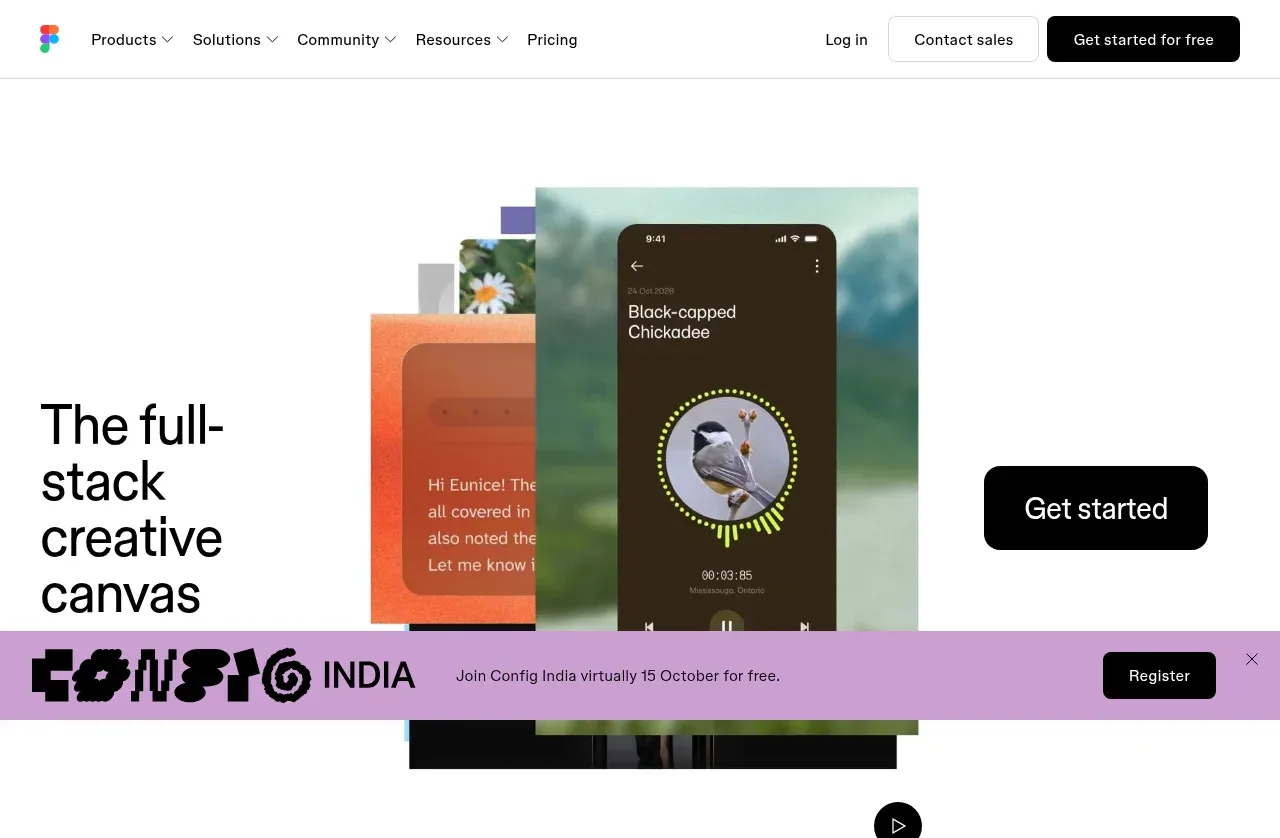 Figma Agent hero component