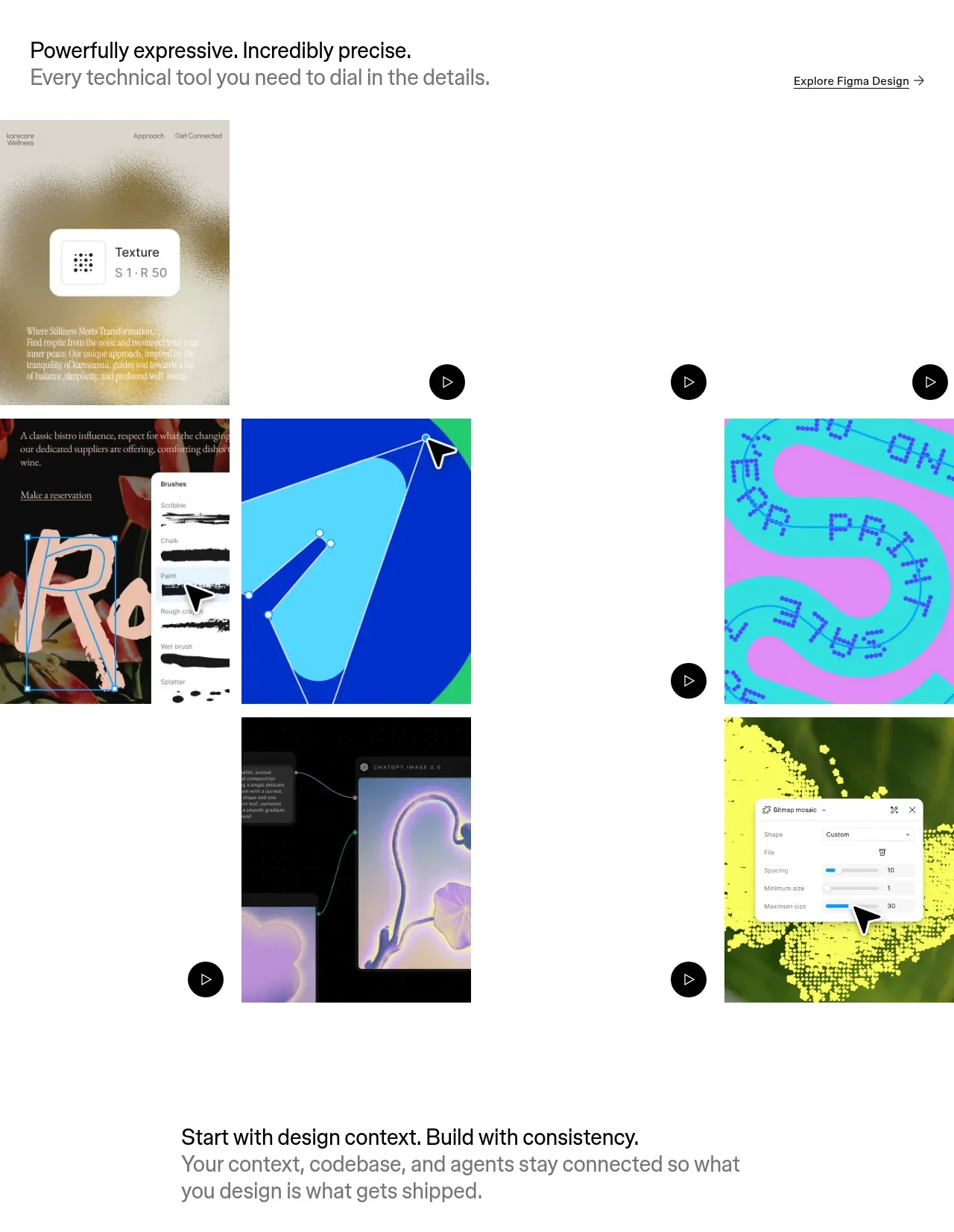 Figma Agent gallery component