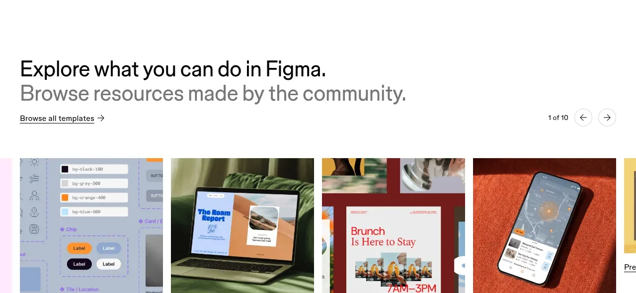 Figma Agent gallery component