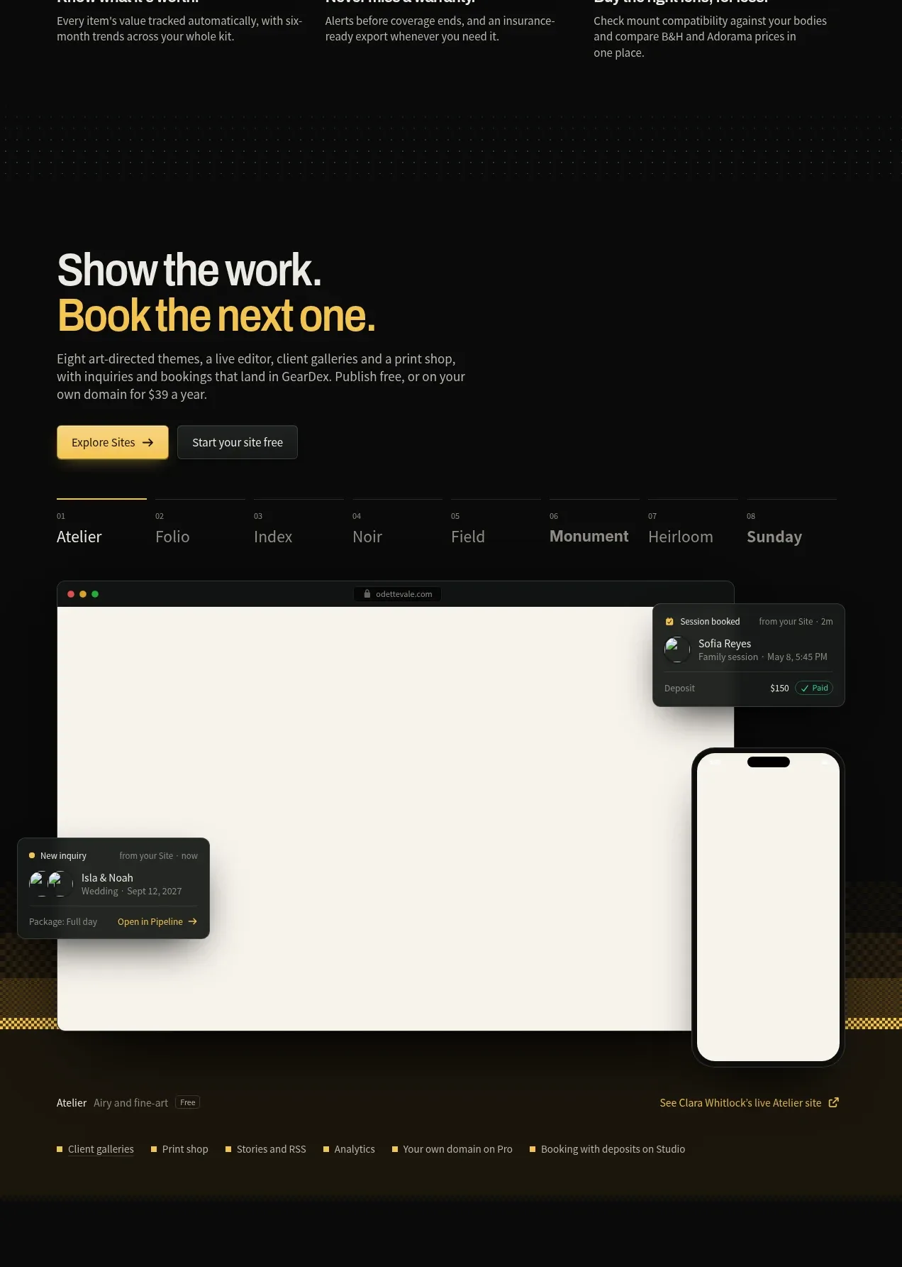 geardex.app gallery component