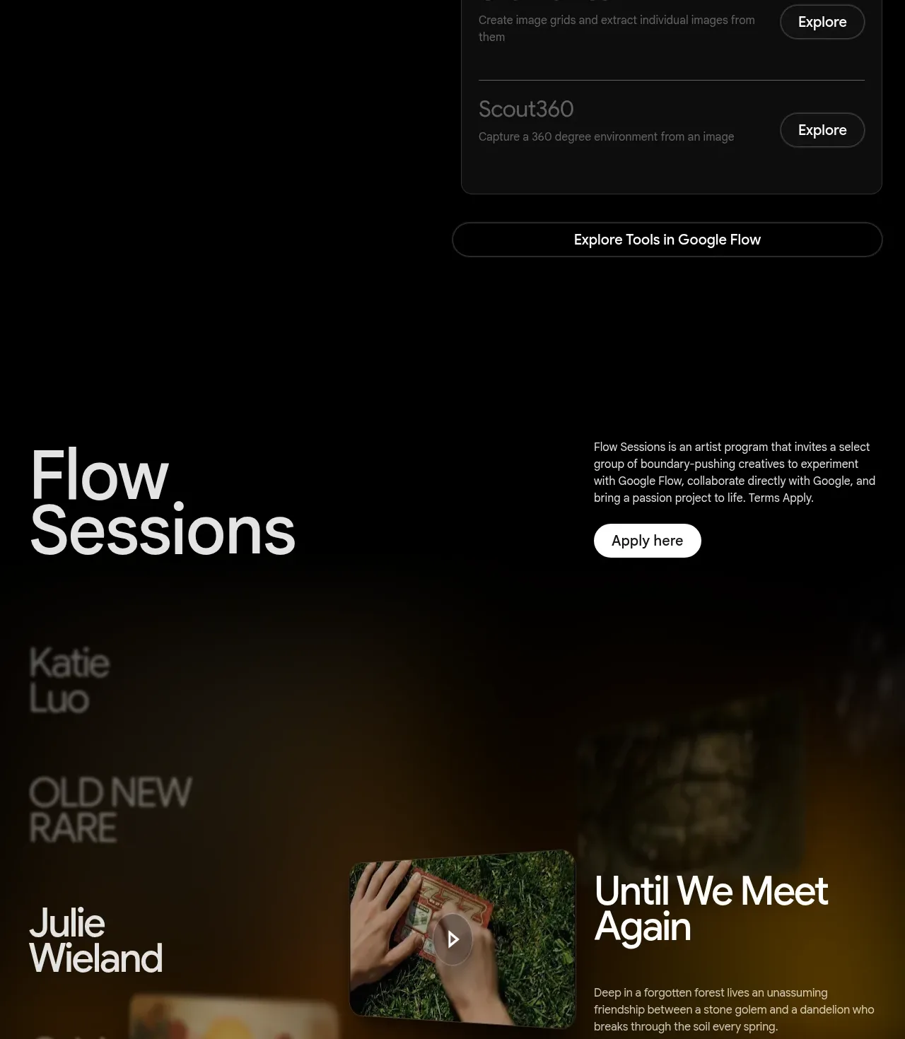 Google Flow for iOS & Android gallery component