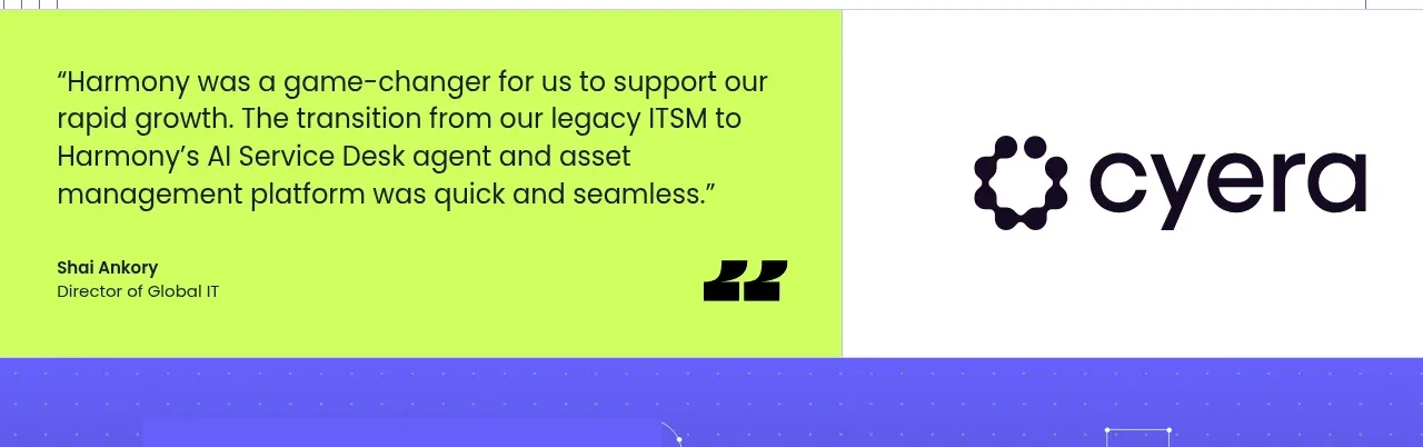 Harmony testimonials component