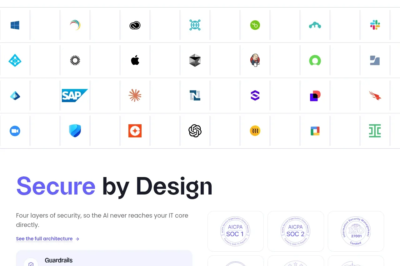 Harmony logo cloud component
