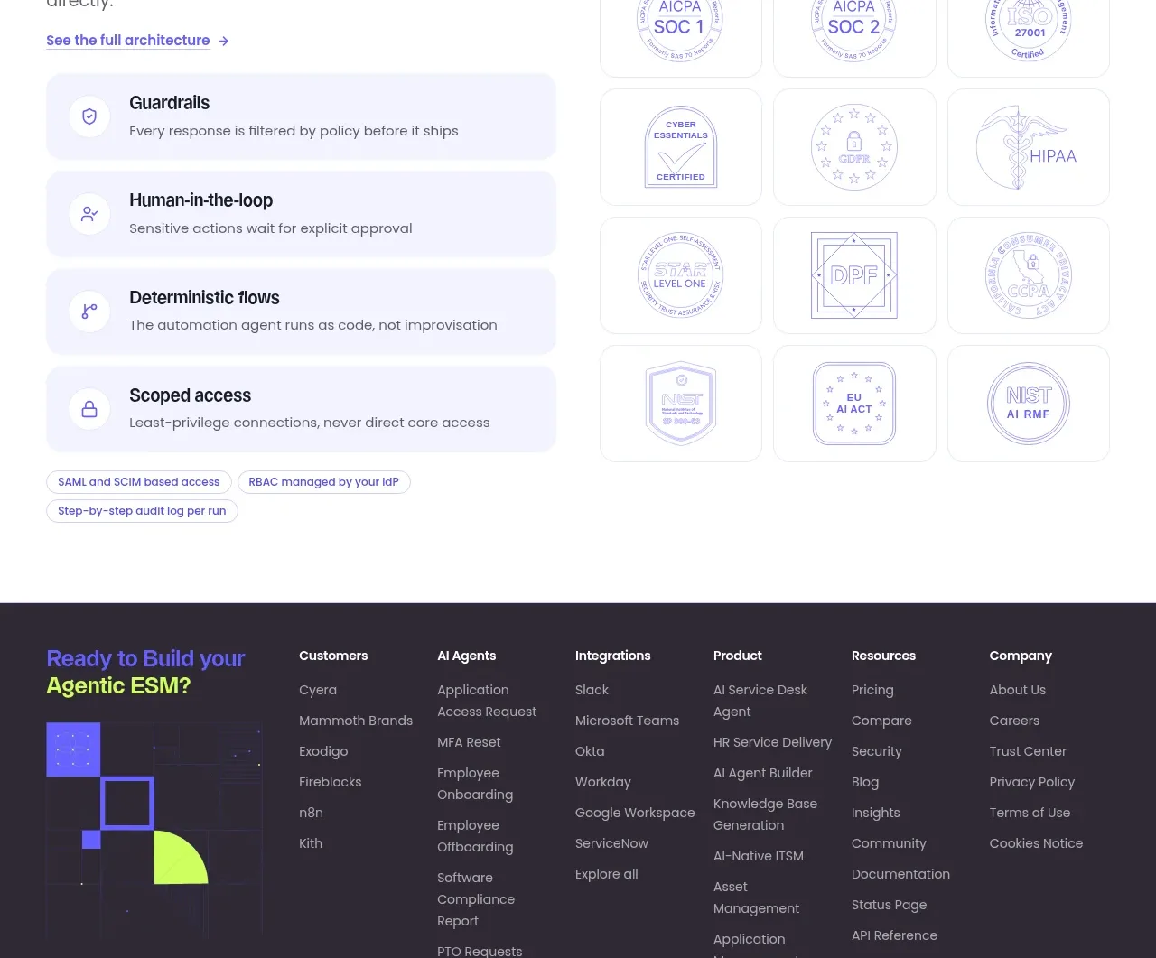 Harmony feature grid component