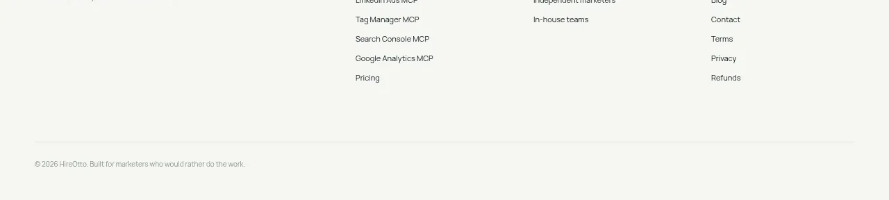 HireOtto footer component