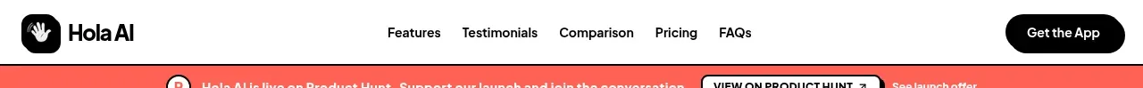 Hola AI navigation component