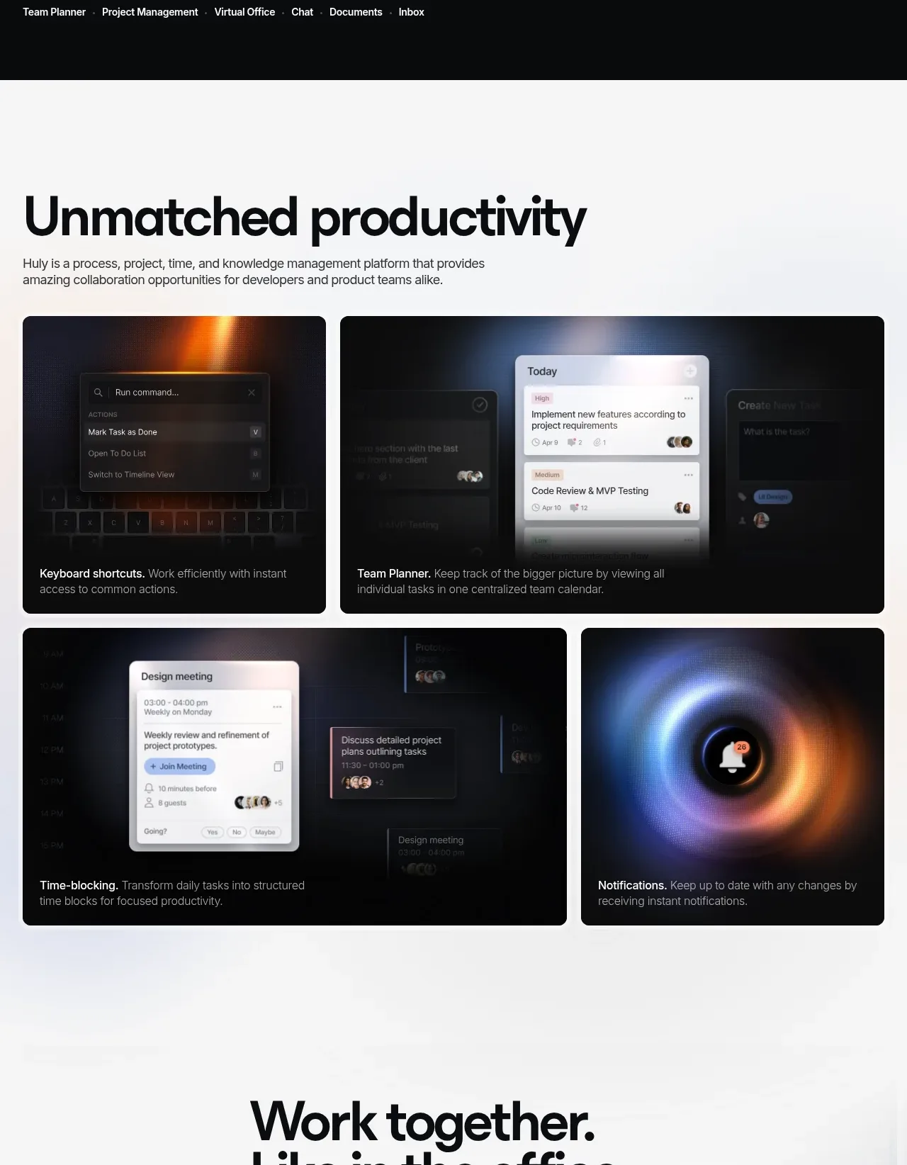 huly.io feature grid component