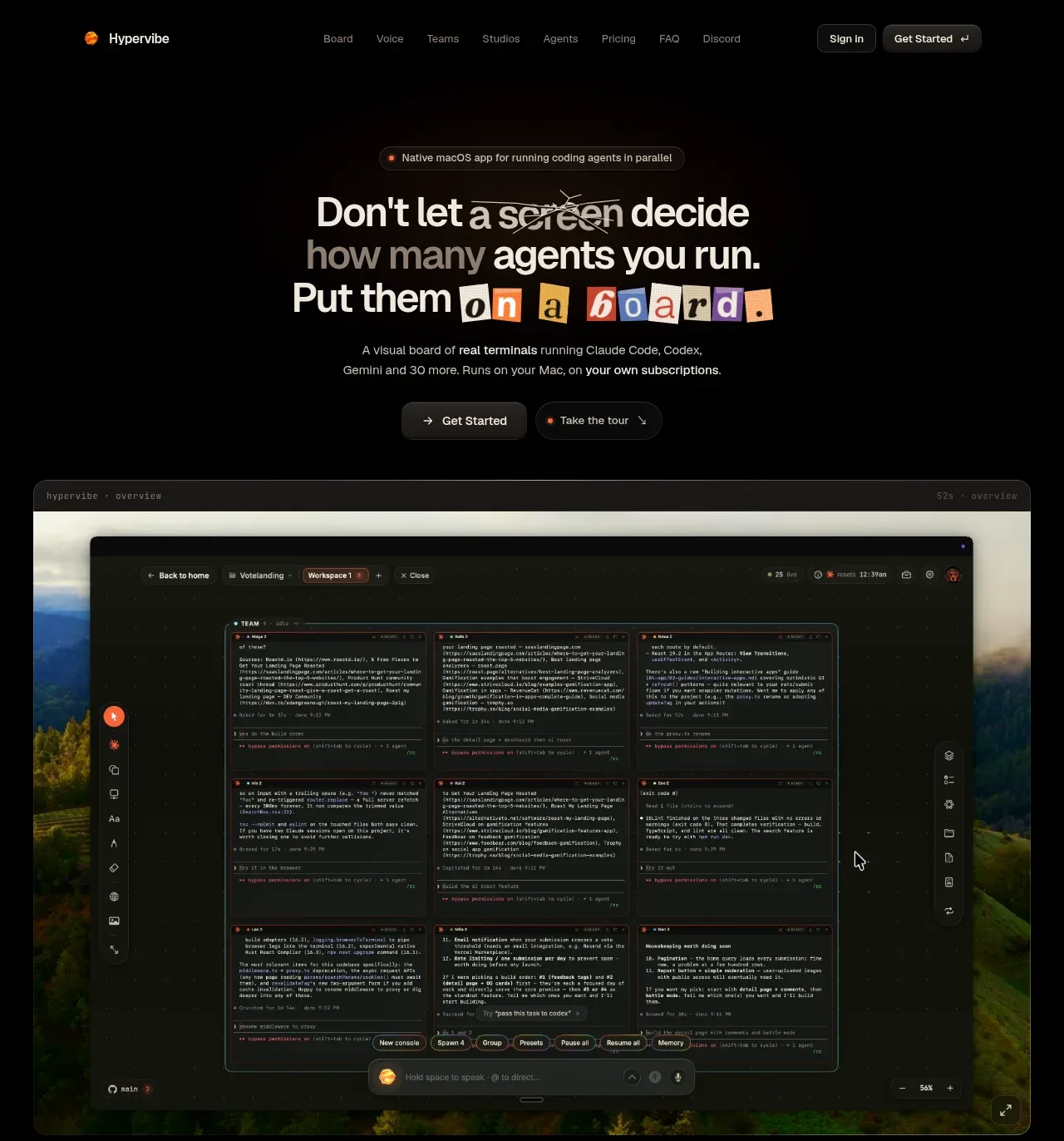 Hypervibe hero component