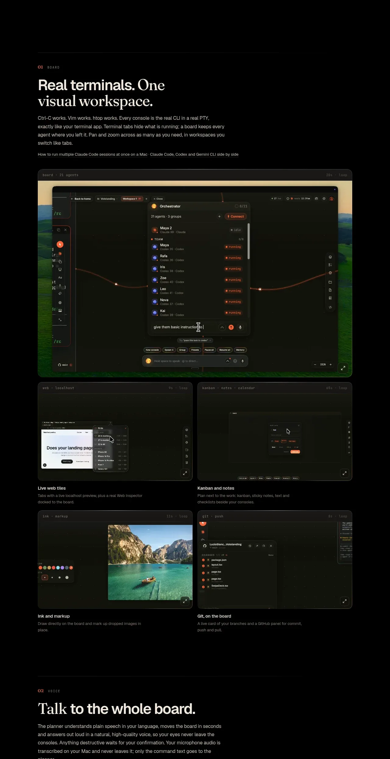 Hypervibe feature grid component