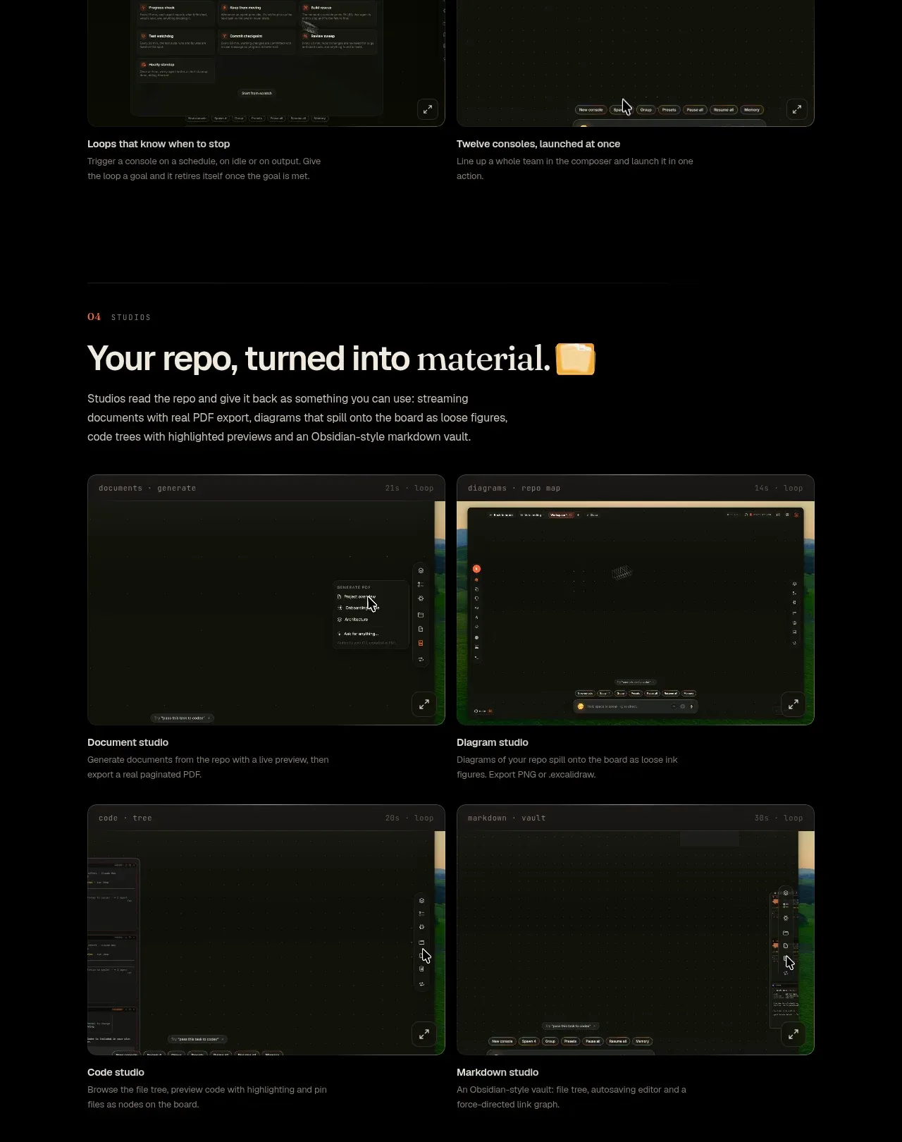 Hypervibe feature grid component