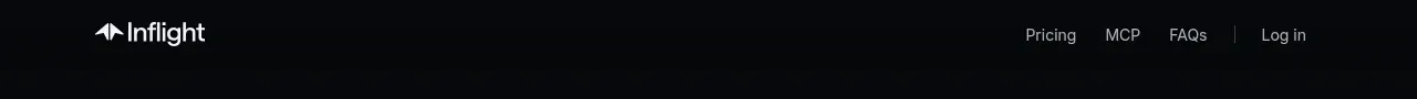 Inflight navigation component