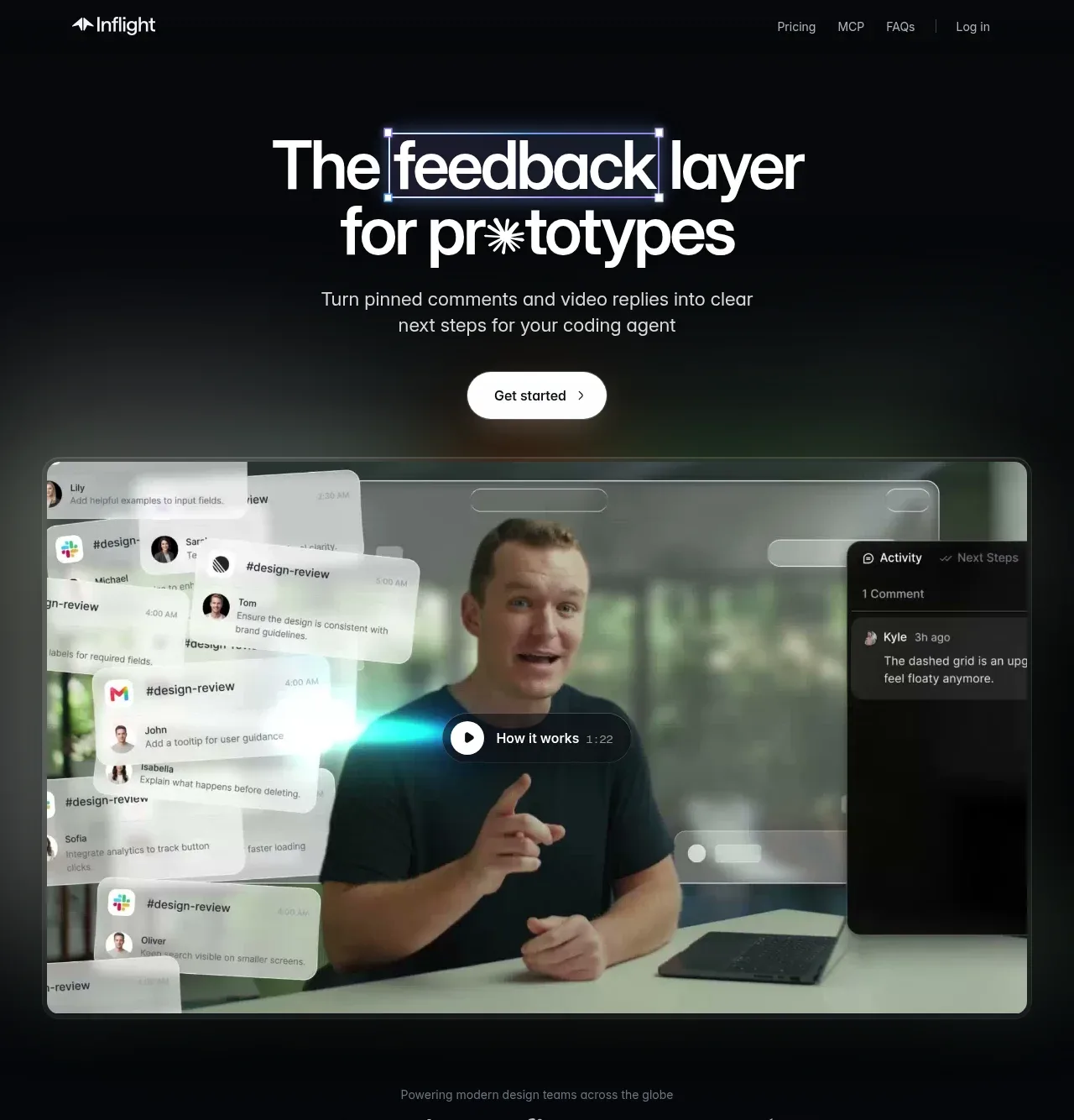 Inflight hero component