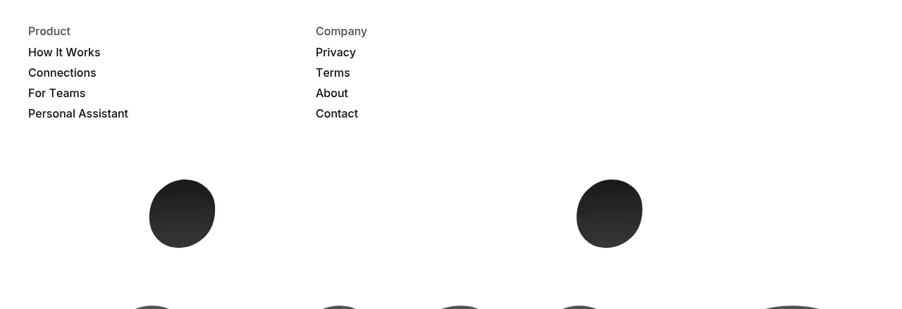 Iris call to action component