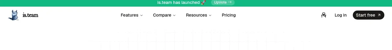 is.team navigation component