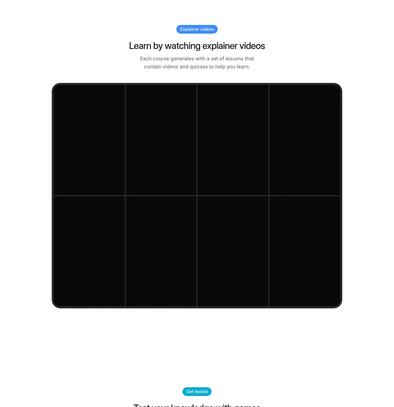 Keet feature grid component
